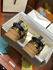 Kitlife Gucci Hiking Shoes High-Top Sneakers Gold - 6