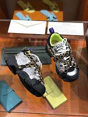 Kitlife Gucci Hiking Shoes High-Top Sneakers Silver - 3