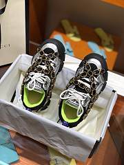 Kitlife Gucci Hiking Shoes High-Top Sneakers Silver - 2