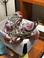 Kitlife Gucci Hiking Shoes High-Top Sneakers Pink - 6