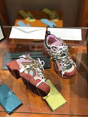 Kitlife Gucci Hiking Shoes High-Top Sneakers Pink - 5