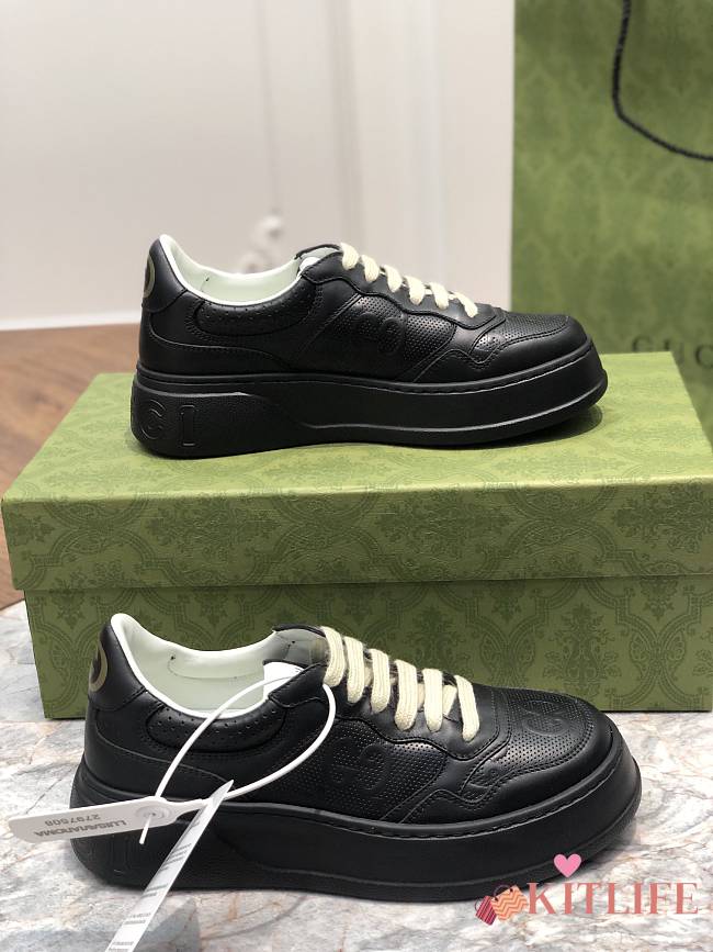 Kitlife Gucci GG Sneaker Black and Ebony - 1