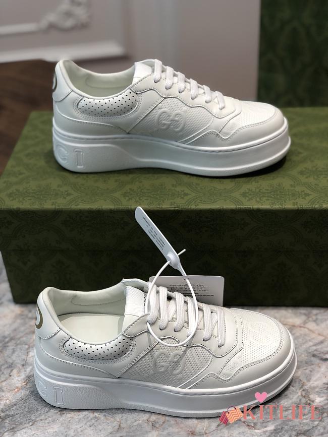 Kitlife Gucci GG Sneaker White and Ebony - 1