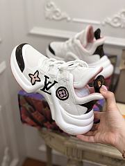 Kitlife Louis Vuitton Archlight Sneaker White Monogram Canvas Tone - 4