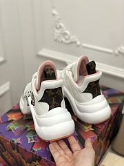 Kitlife Louis Vuitton Archlight Sneaker White Monogram Canvas Tone - 5