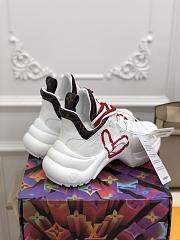 Kitlife Louis Vuitton Archlight Sneaker White Monogram Heart - 6
