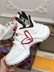 Kitlife Louis Vuitton Archlight Sneaker White Monogram Heart - 2