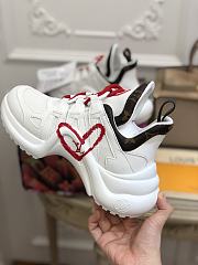 Kitlife Louis Vuitton Archlight Sneaker White Monogram Heart - 4