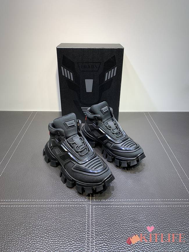 Prada Cloudbust Thunder Sneaker Black - 1