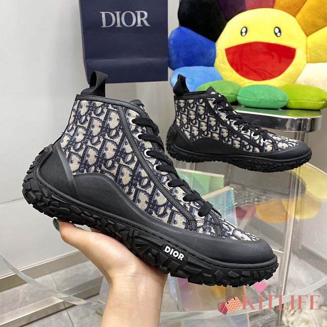 Kitlife Dior B28 HIGH TOP SNEAKER BLUE - 1