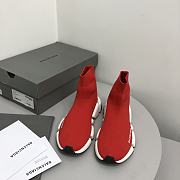 Kitlife Balenciaga Recycled Sneaker In Red - 6