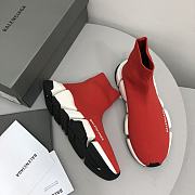 Kitlife Balenciaga Recycled Sneaker In Red - 4