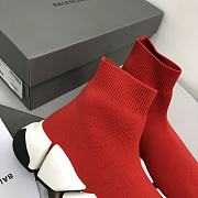 Kitlife Balenciaga Recycled Sneaker In Red - 2