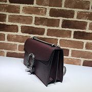 Kitlife Gucci Dionysus Small Shoulder Bag Burgundy metal-free tanned leather – 28x18x9cm - 2