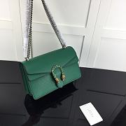 Kitlife Gucci Dionysus Small Shoulder Bag Green metal-free tanned leather – 28x18x9cm - 1