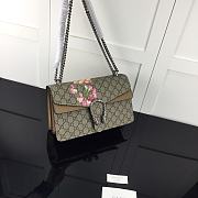 Kitlife Gucci Re-edition Dionysus Small GG Bloom Shoulder Bag Beige/ebony GG Supreme canvas – 28x18x9cm - 1