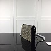 Kitlife Gucci Dionysus Small GG Shoulder Bag Black and Beige/ebony GG Supreme canvas –20x15x5cm - 3