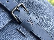 Kitlife Louis Vuitton Trunk messenger Blue Bag Monogram embossed Taurillon leather - M58494 - 33 x 28 x 11 cm - 3