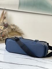 Kitlife Louis Vuitton Trunk messenger Blue Bag Monogram embossed Taurillon leather - M58494 - 33 x 28 x 11 cm - 5