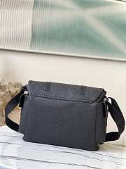 Kitlife Louis Vuitton Trunk messenger Black Bag Monogram embossed Taurillon leather - M58494 - 33 x 28 x 11 cm - 6