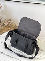 Kitlife Louis Vuitton Trunk messenger Black Bag Monogram embossed Taurillon leather - M58494 - 33 x 28 x 11 cm - 2