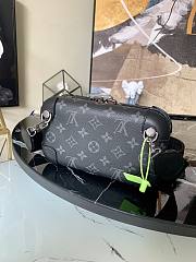 Kitlife Louis Vuitton HORIZON CLUTCH handbags Monogram Eclipse canvas -  M45579 - 21 x 12 x 6.5 cm - 2