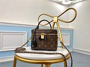 Kitlife Louis Vuitton Vanity PM Dark Brown Monogram Reverse - M45165 - 19x13x11cm - 1