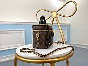 Kitlife Louis Vuitton Vanity PM Dark Brown Monogram Reverse - M45165 - 19x13x11cm - 6
