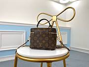 Kitlife Louis Vuitton Vanity PM Dark Brown Monogram Reverse - M45165 - 19x13x11cm - 5