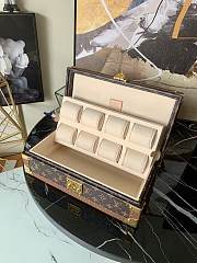 Kitlife Louis Vuitton Coffret Beige 8 Watch Case Monogram Canvas - M47641 - 35 x 12 x 19.5 cm  - 6