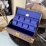 Kitlife Louis Vuitton Coffret Blue 8 Watch Case Monogram Canvas - M47641 - 35 x 12 x 19.5 cm  - 3