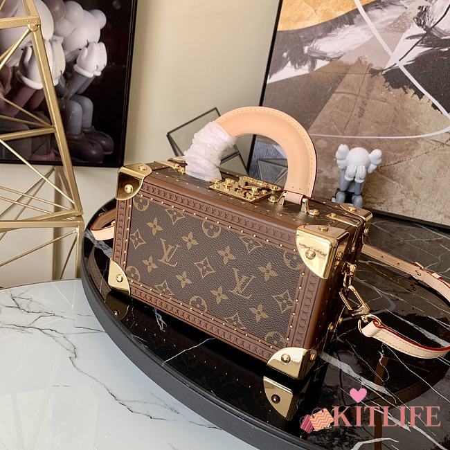 Kitlife Louis Vuitton VALISETTE TRESOR Red Monogram Canvas - M45675 - 22.5 x 14x 11 cm  - 1