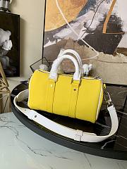 Kitlife Louis Vuitton Keepall XS handbag Yellow Cowhide Leather - M80842 - 21 x 12 x 9 cm  - 3