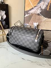 Kitlife Louis Vuitton Toiletry Pouch Damier Graphite canvas - M58518 -  26x14x 12cm - 2