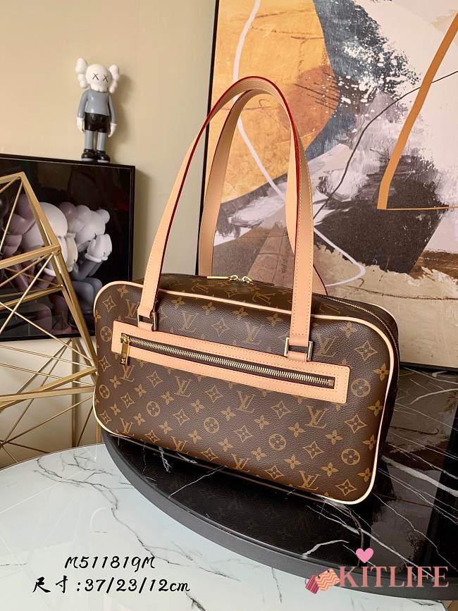 Kitlife Louis Vuitton GM Pochette Cite Shoulder Bag - M51181  - H23xW37xD12cm - 1