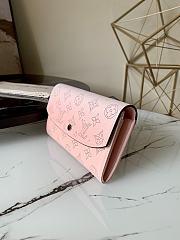Kitlife Louis Vuitton Iris Mahina Wallet Pink - M60143 - 19 x 12 x 2 cm - 3