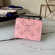 Kitlife Louis Vuitton Pink Iris Mahina XS Wallet - M69033 - 9.8 x 7.8 x 1.0 cm - 3