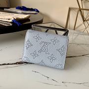 Kitlife Louis Vuitton Purple Iris Mahina XS Wallet - M69033 - 9.8 x 7.8 x 1.0 cm - 4