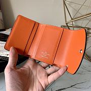 Kitlife Louis Vuitton Purple Iris Mahina XS Wallet - M69033 - 9.8 x 7.8 x 1.0 cm - 3