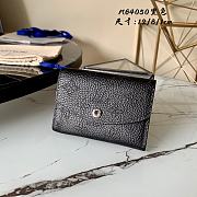 Kitlife Louis Vuitton Black Iris Mahina Compact Wallet - M64050 - 9.8 x 7.8 x 1.0 cm - 1