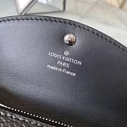 Kitlife Louis Vuitton Black Iris Mahina Compact Wallet - M64050 - 9.8 x 7.8 x 1.0 cm - 2