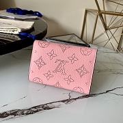 Kitlife Louis Vuitton Pink Iris Mahina Compact Wallet - M64050 - 9.8 x 7.8 x 1.0 cm - 5