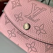 Kitlife Louis Vuitton Pink Iris Mahina Compact Wallet - M64050 - 9.8 x 7.8 x 1.0 cm - 4