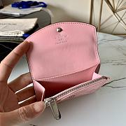Kitlife Louis Vuitton Pink Iris Mahina Compact Wallet - M64050 - 9.8 x 7.8 x 1.0 cm - 3