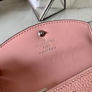 Kitlife Louis Vuitton Pink Iris Mahina Compact Wallet - M64050 - 9.8 x 7.8 x 1.0 cm - 2