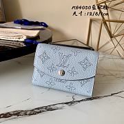 Kitlife Louis Vuitton Purple Iris Mahina Compact Wallet - M64050 - 9.8 x 7.8 x 1.0 cm - 1