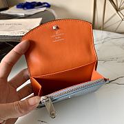 Kitlife Louis Vuitton Purple Iris Mahina Compact Wallet - M64050 - 9.8 x 7.8 x 1.0 cm - 4
