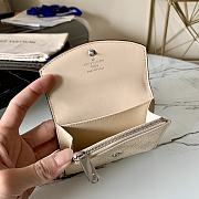 Kitlife Louis Vuitton Beige Iris Mahina Compact Wallet - M64050 - 9.8 x 7.8 x 1.0 cm - 3