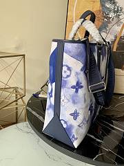 Kitlife Louis Vuitton New Tote GM in Monogram Watercolor Multico canvas Blue - M45755 - 38.5 x 29 x 11 cm - 5