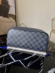 Kitlife Louis Vuitton DOPP KIT TOILET POUCH Damier Graphite Canvas - M45755 -26x16x13cm - 3